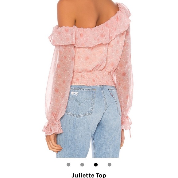 Lovers + Friends Off The Shoulder Blouse l M - Picture 2 of 7